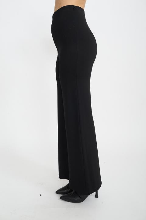 Pantalone palazzo Giò nero - Autunno - Inverno 2025 | Brend