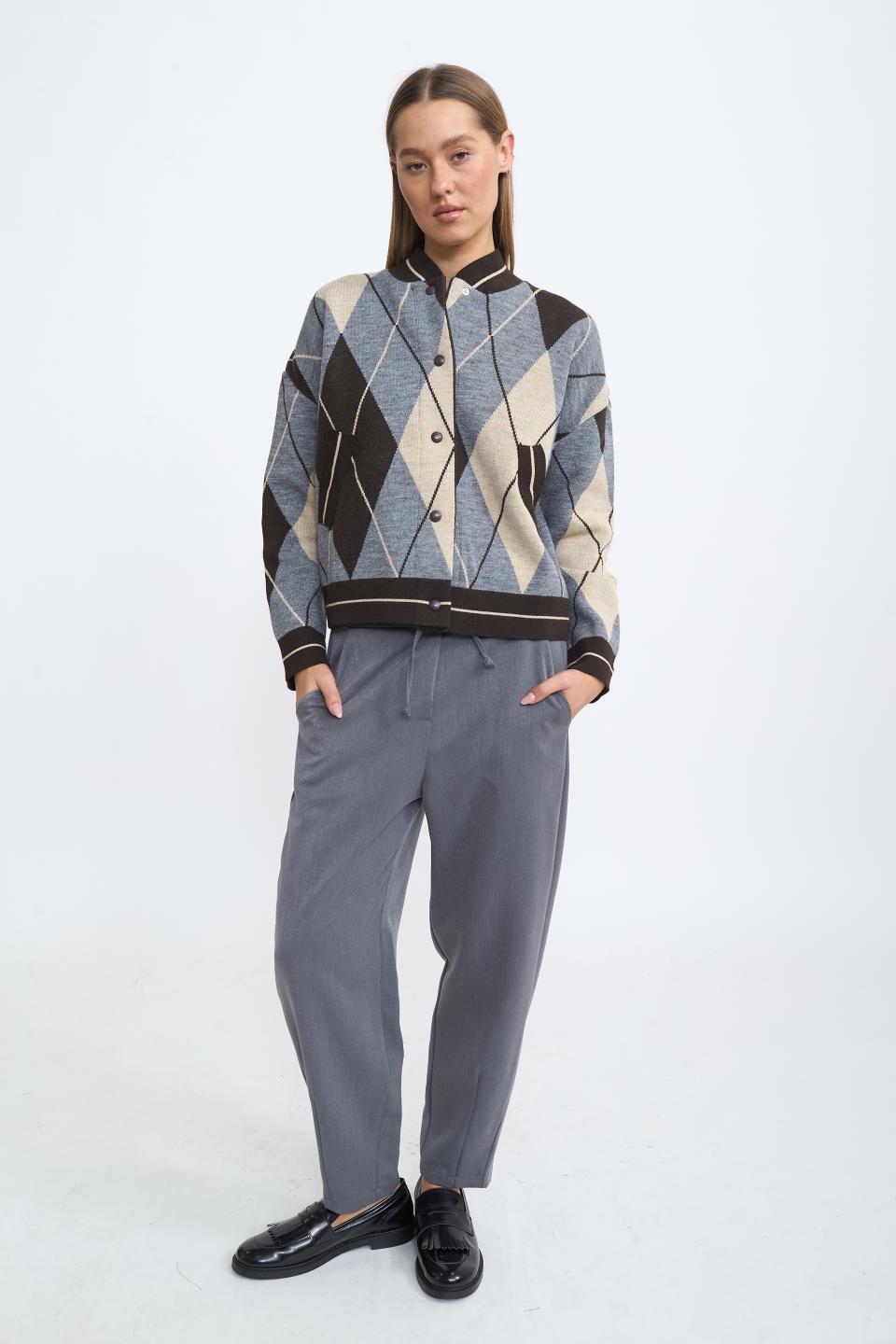 Pantalone laccio antracite - Autunno - Inverno 2025 | Brend