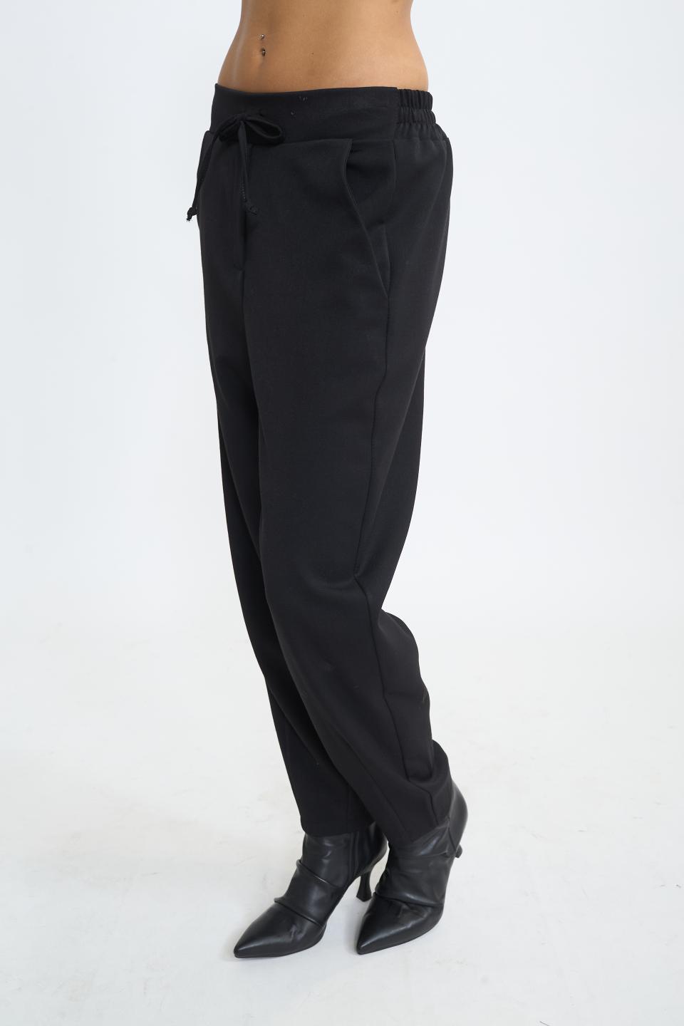 Pantalone laccio nero - Autunno - Inverno 2025 | Brend