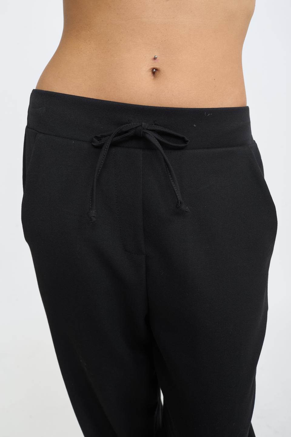 Pantalone laccio nero - Autunno - Inverno 2025 | Brend
