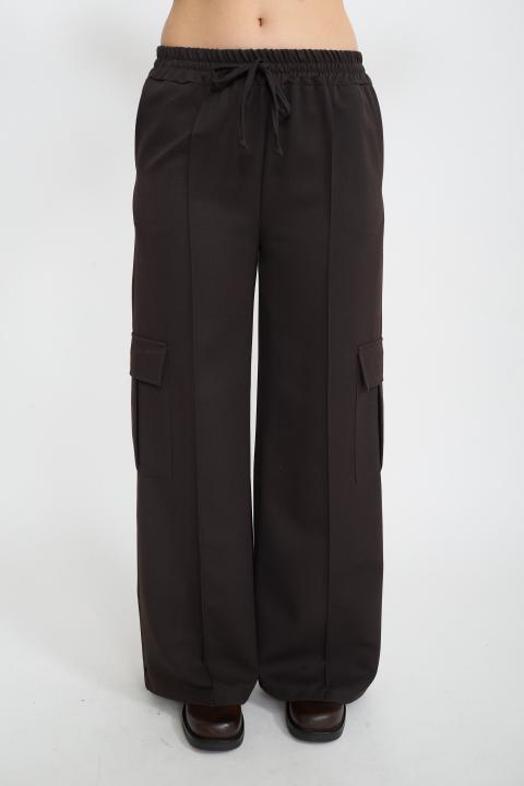 Pantalone tasconi mano lana moro - Autunno - Inverno 2025 | Brend