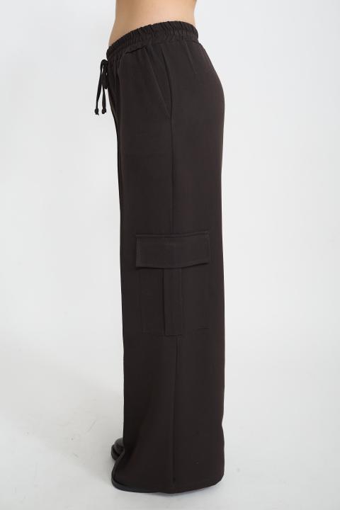 Pantalone tasconi mano lana moro - Autunno - Inverno 2025 | Brend