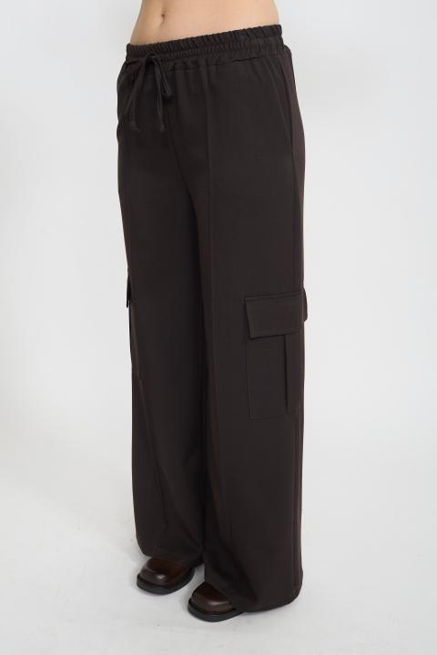 Pantalone tasconi mano lana moro - Autunno - Inverno 2025 | Brend