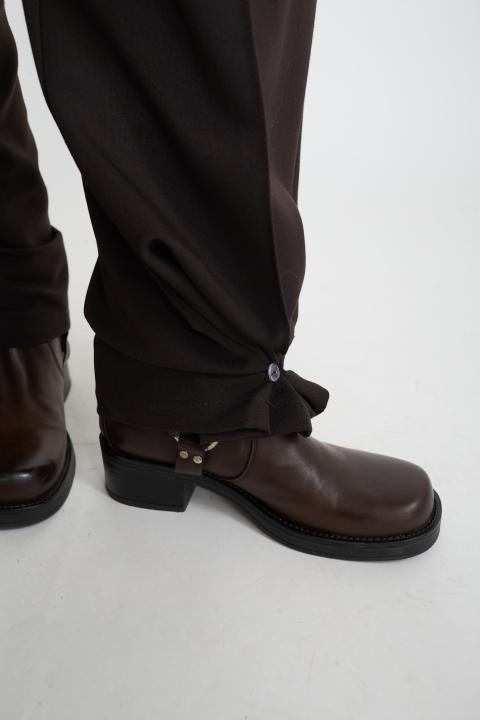 Pantalone tasconi mano lana moro - Autunno - Inverno 2025 | Brend