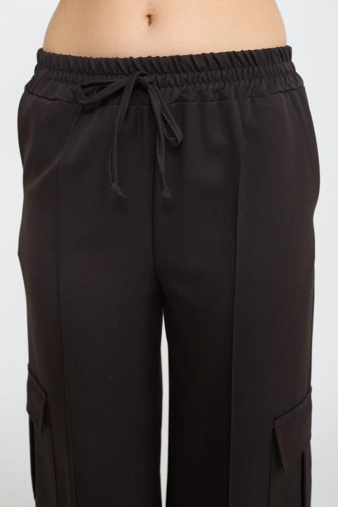 Pantalone tasconi mano lana moro - Autunno - Inverno 2025 | Brend