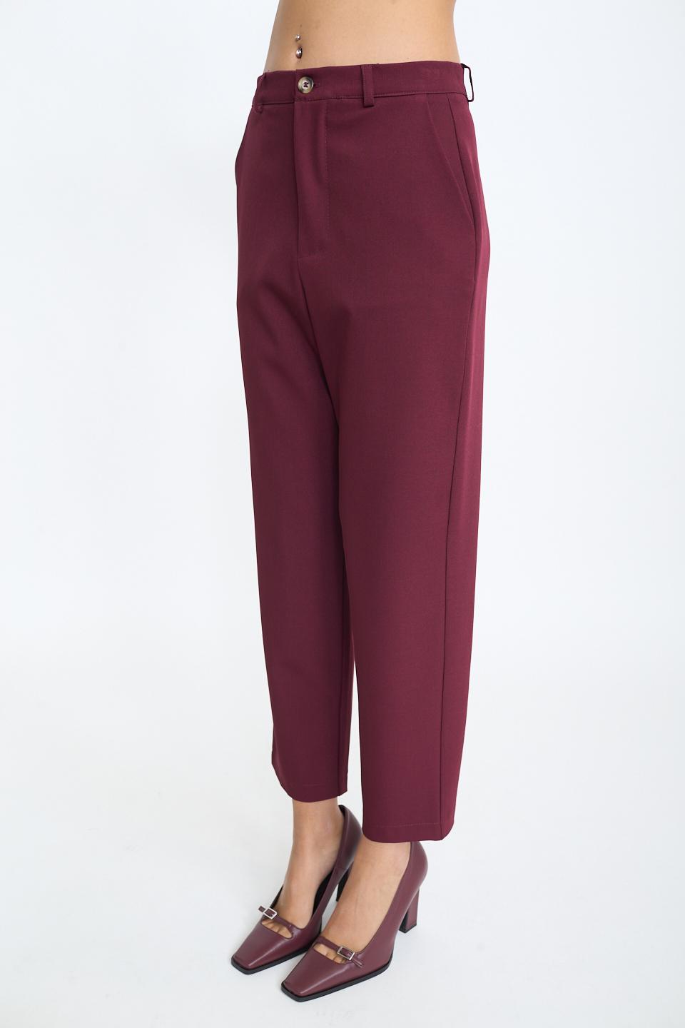 Pantalone cicca burgundy - Autunno - Inverno 2025 | Brend