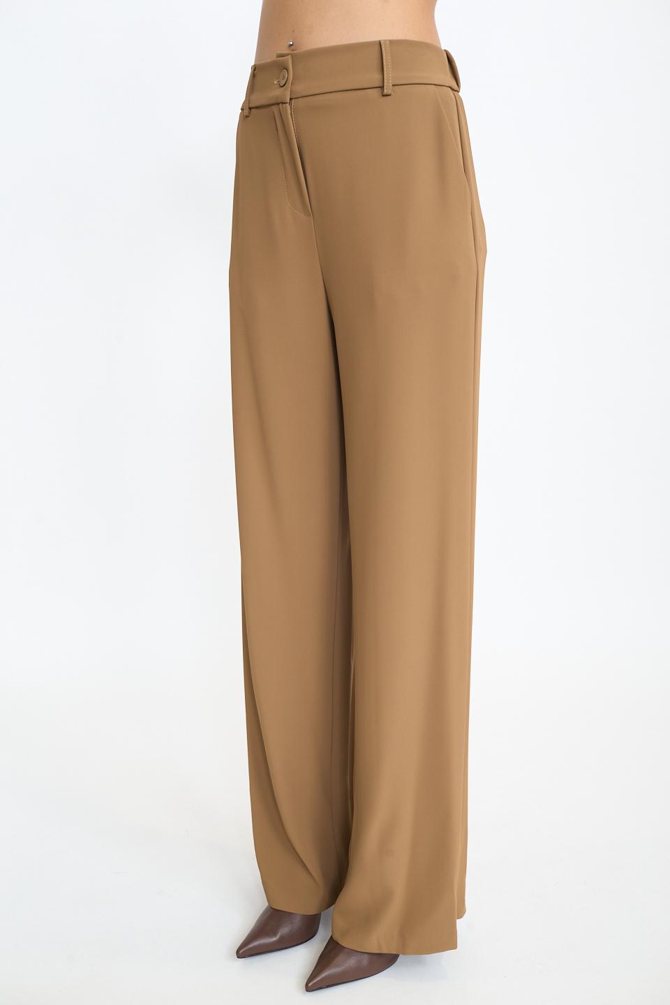 Pantalone palazzo camel - Autunno - Inverno 2025 | Brend