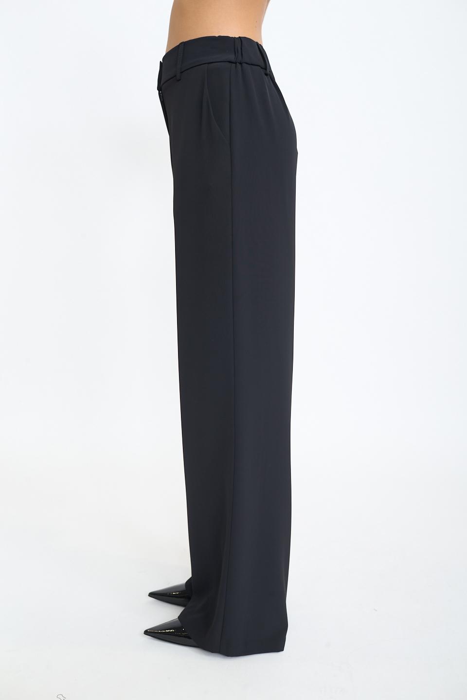 Pantalone palazzo nero - Autunno - Inverno 2025 | Brend