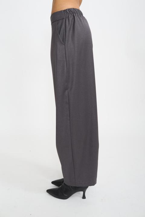 Pantalone barrel grigio - Autunno - Inverno 2025 | Brend