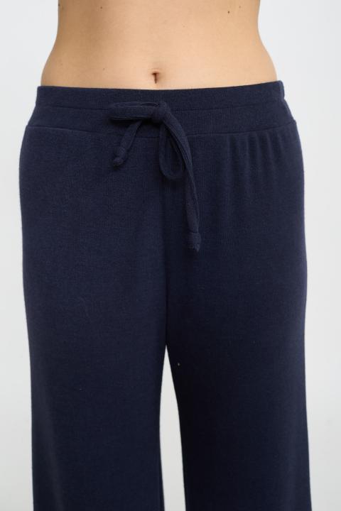 Pantalone palazzo coulisse blu - Autunno - Inverno 2025 | Brend