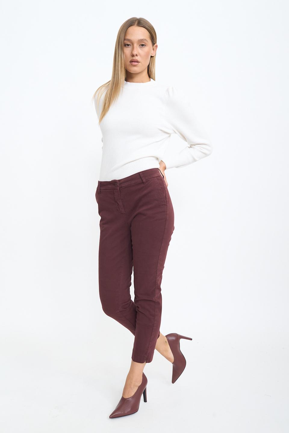 Pantalone chinos burgundy - Autunno - Inverno 2025 | Brend