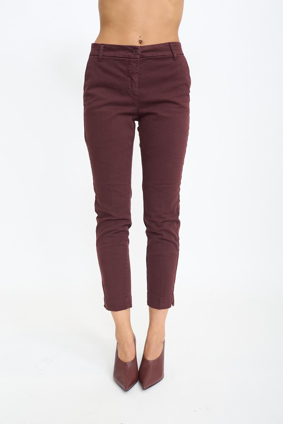 Pantalone chinos burgundy - Autunno - Inverno 2025 | Brend