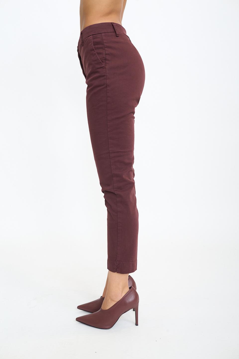 Pantalone chinos burgundy - Autunno - Inverno 2025 | Brend