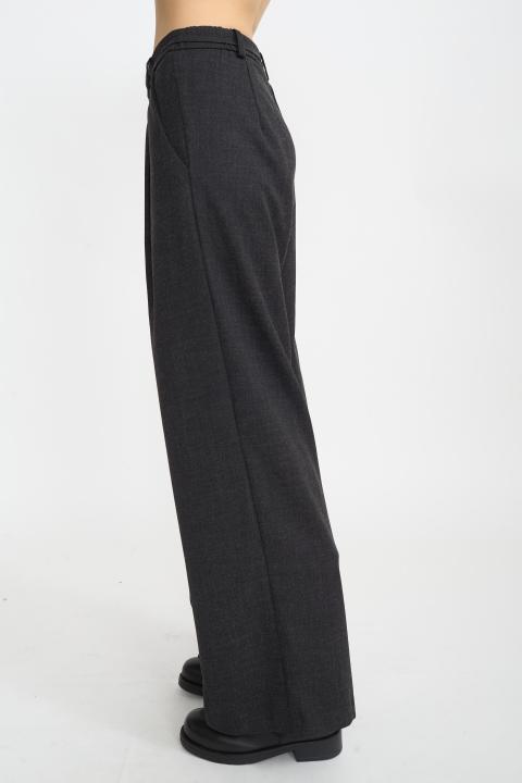 Pantalone palazzo cinta nero - Autunno - Inverno 2025 | Brend