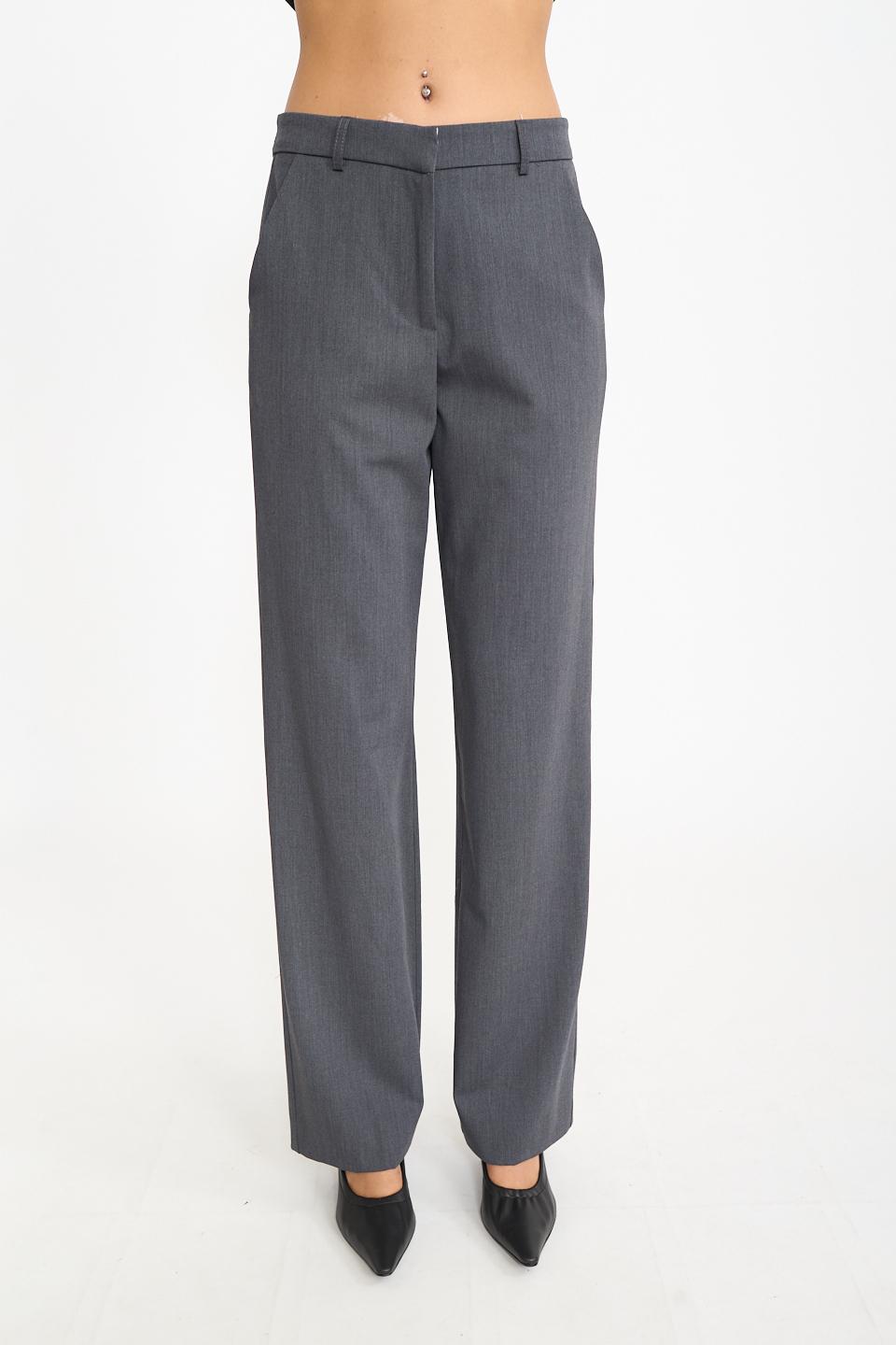 Pantalone gamba dritta grigio - Autunno - Inverno 2026 | Brend