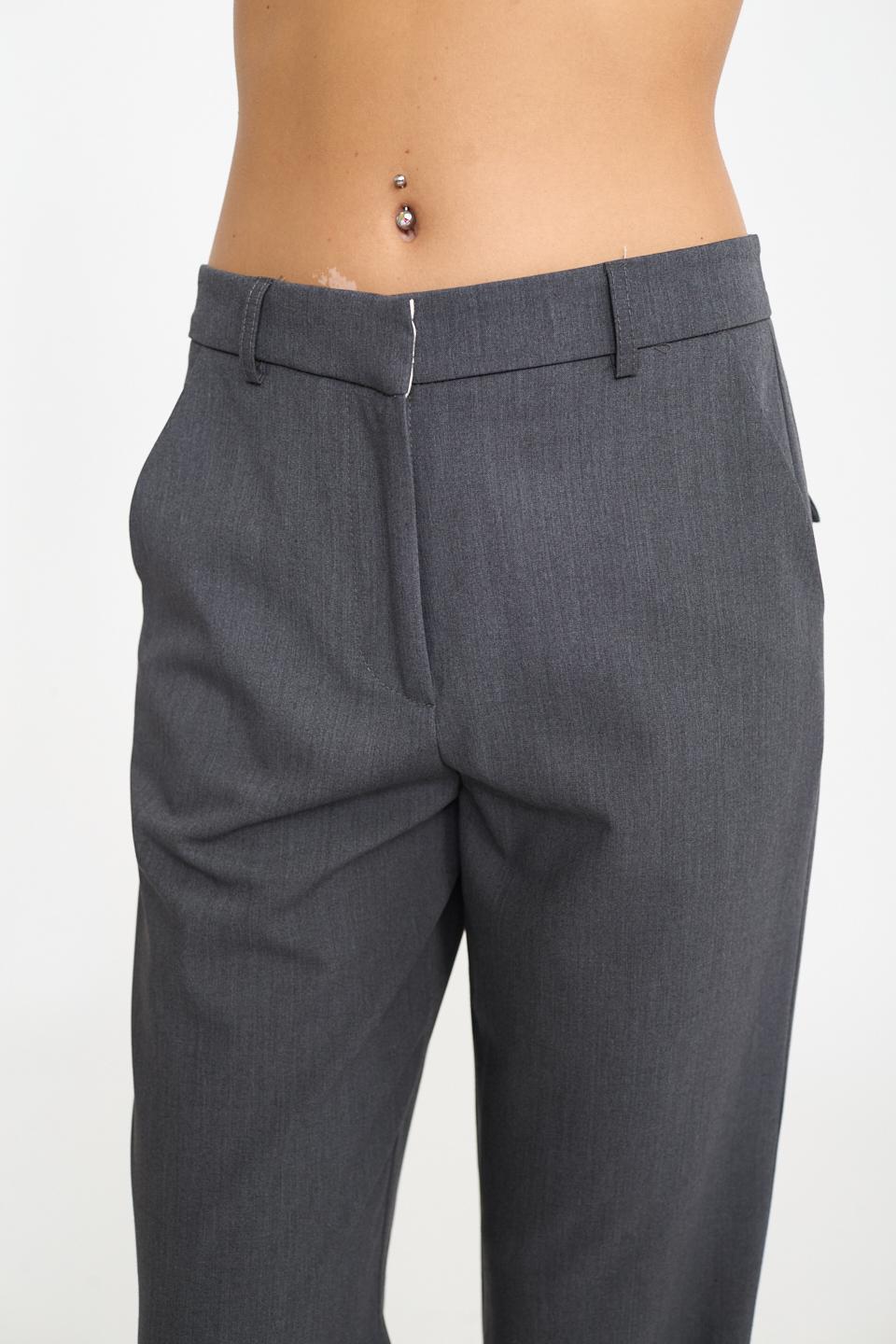 Pantalone gamba dritta grigio - Autunno - Inverno 2026 | Brend