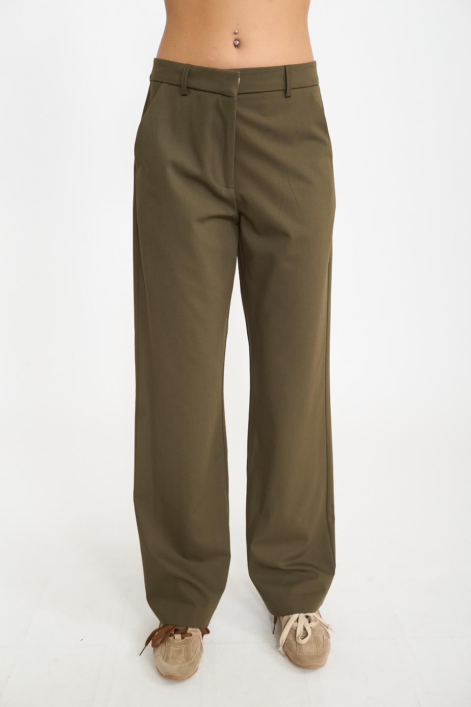 Pantalone gamba dritta verde l. - Autunno - Inverno 2026 | Brend
