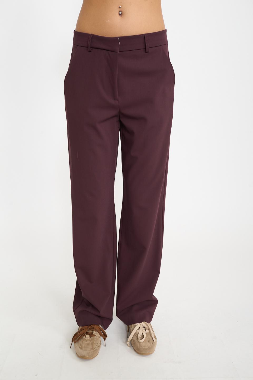 Pantalone gamba dritta vino - Autunno - Inverno 2026 | Brend