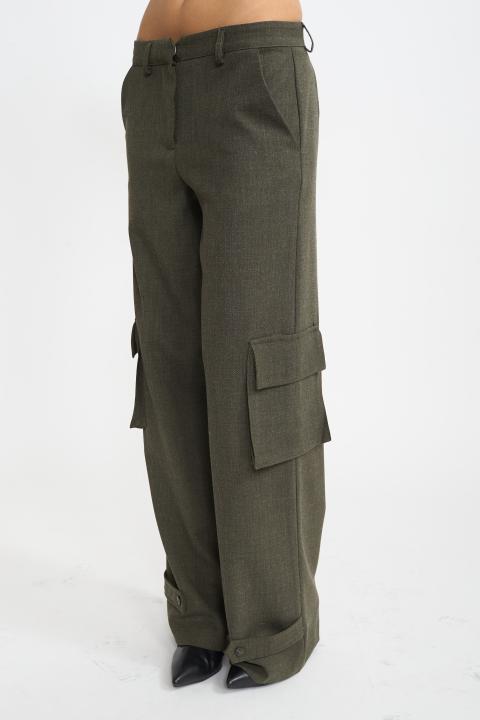 Pantalone tasconi verde - Autunno - Inverno 2025 | Brend