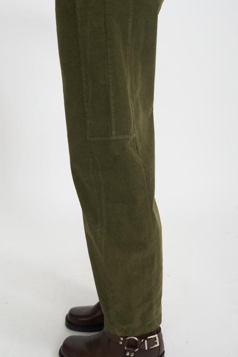 Pantalone barrel velluto militare - Autunno - Inverno 2025 | Brend