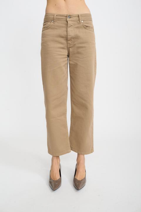 Jeans gamba dritta beige - Autunno - Inverno 2025 | Brend