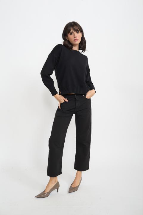 Jeans gamba dritta nero - Autunno - Inverno 2025 | Brend