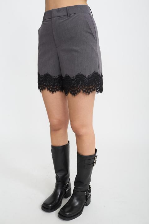 Shorts orlo pizzo grigio - Autunno - Inverno 2025 | Brend
