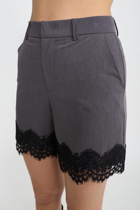 Shorts orlo pizzo grigio - Autunno - Inverno 2025 | Brend