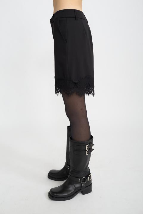 Shorts orlo pizzo nero - Autunno - Inverno 2025 | Brend
