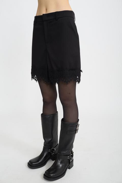 Shorts orlo pizzo nero - Autunno - Inverno 2025 | Brend