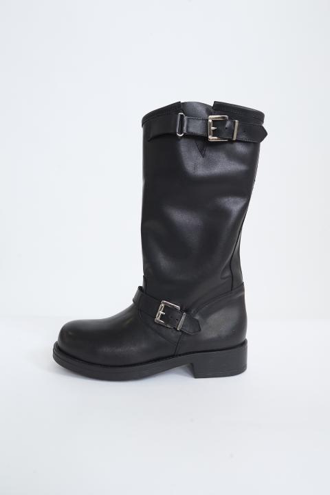 Stivale biker nero - Autunno - Inverno 2025 | Brend