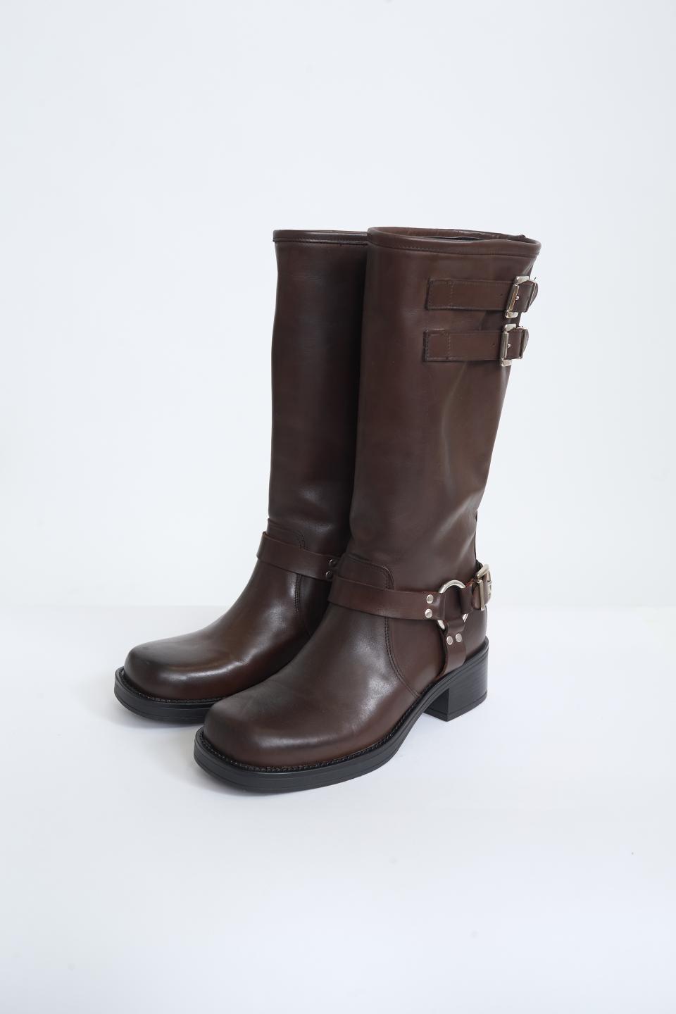 Stivale con cavigliera moro - Autunno - Inverno 2025 | Brend