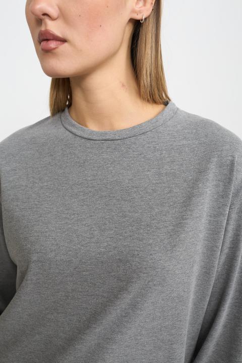 T-shirt manica lunga grigio - Autunno - Inverno 2025 | Brend