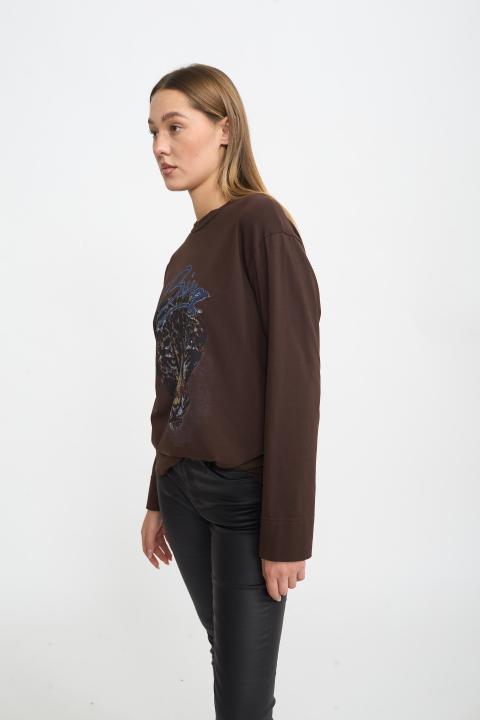 T-shirt manica lunga Leopardo moro - Autunno - Inverno 2025 | Brend