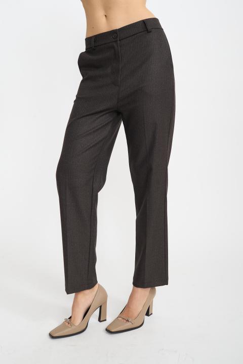 Pantalone modello uomo gessato moro - Autunno - Inverno 2025 | Brend