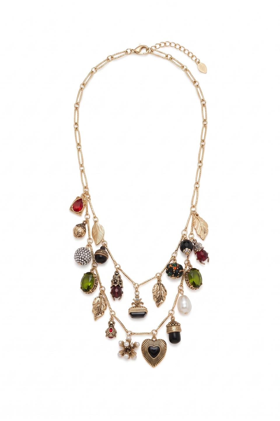 Collana doppia charms | Brend