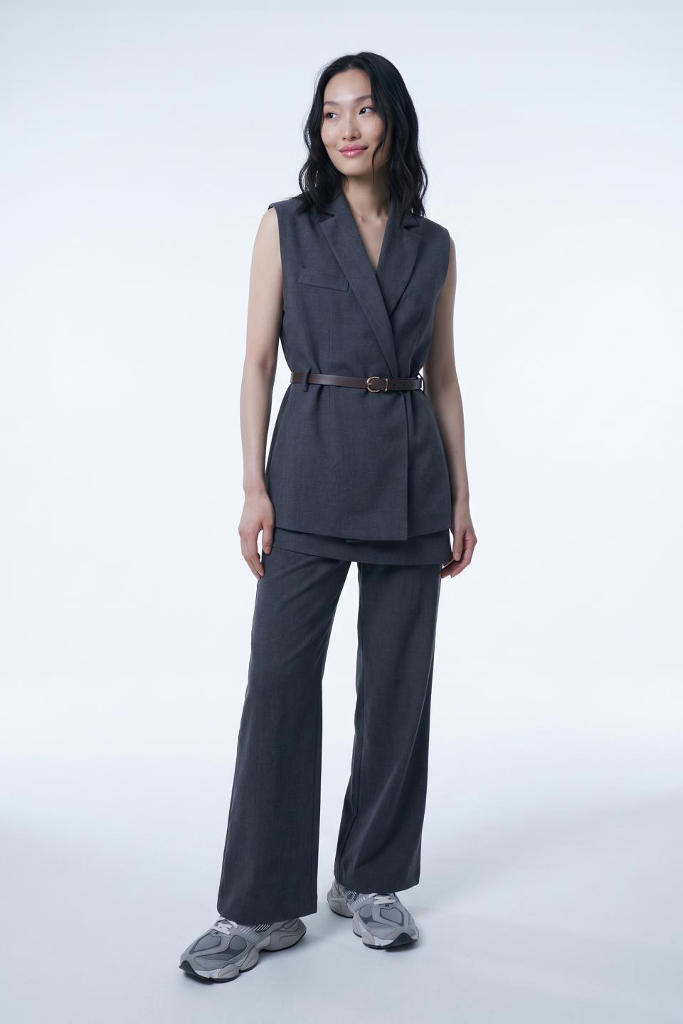 Gilet con cintura | Brend