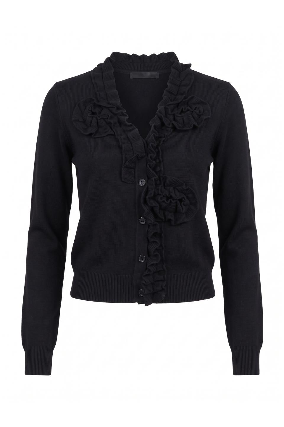 Cardigan rouches | Brend