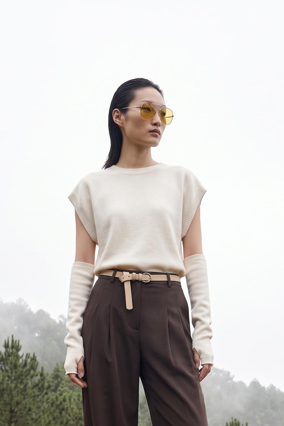 Maglia kimono manicotti | Brend