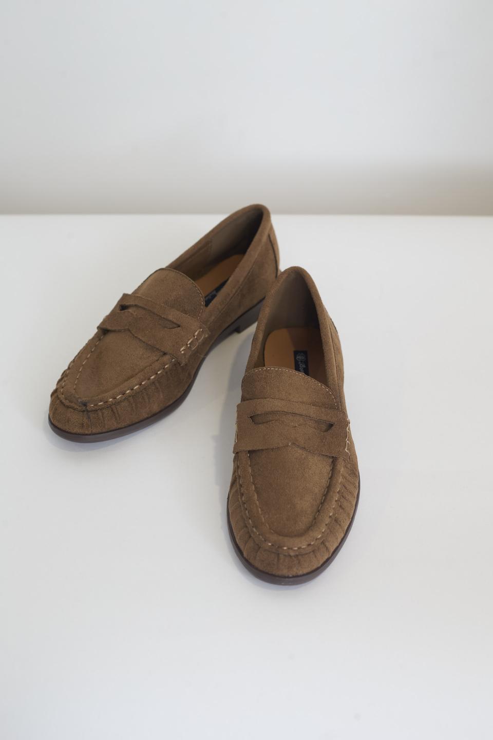 Mocassino effetto suede | Brend