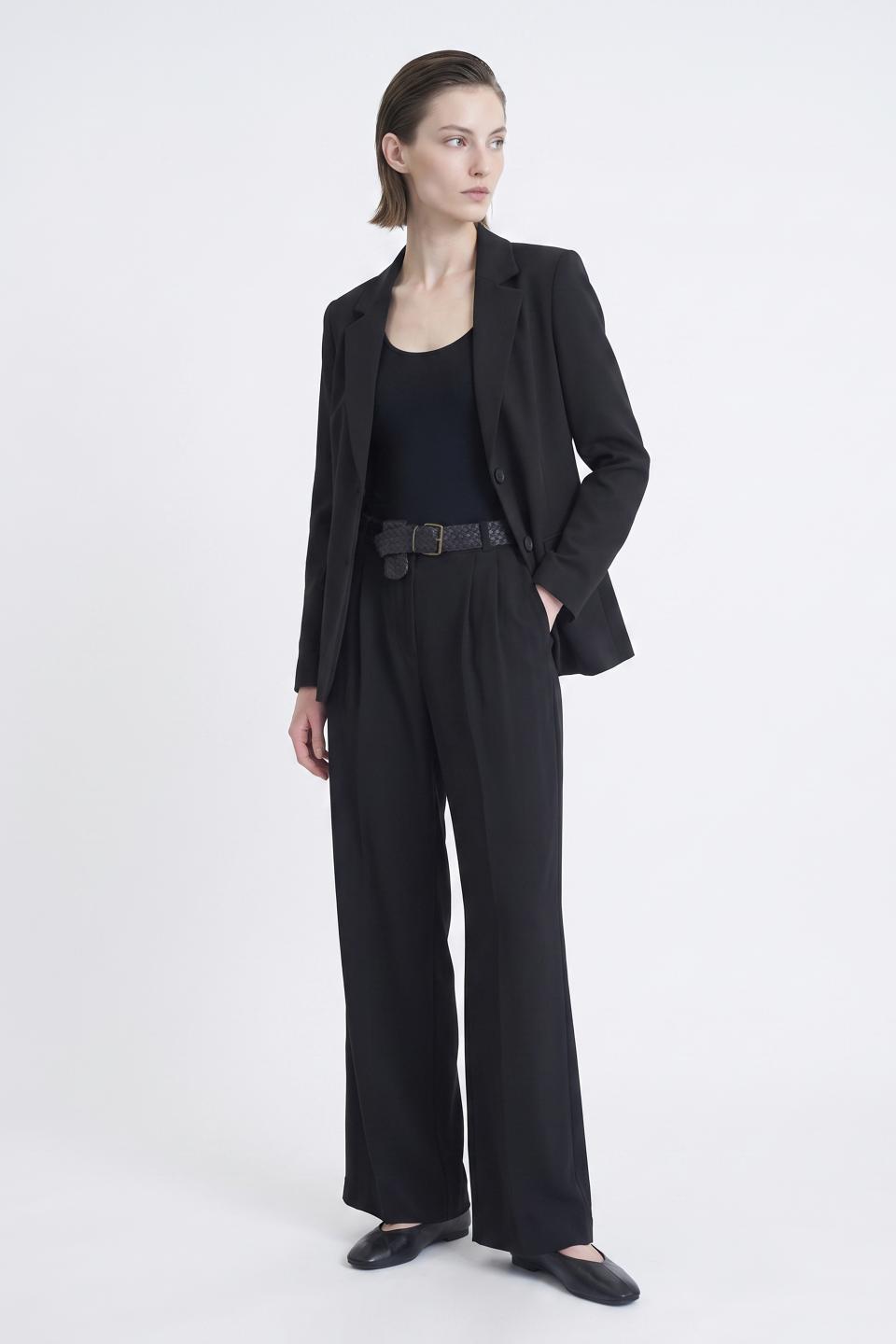 Pantalone gamba larga pinces | Brend