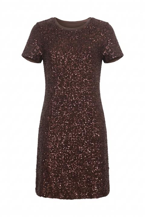 Abito mini paillettes moro - Autunno - Inverno 2027 | Brend