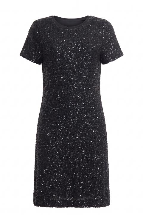 Abito mini paillettes nero - Autunno - Inverno 2027 | Brend