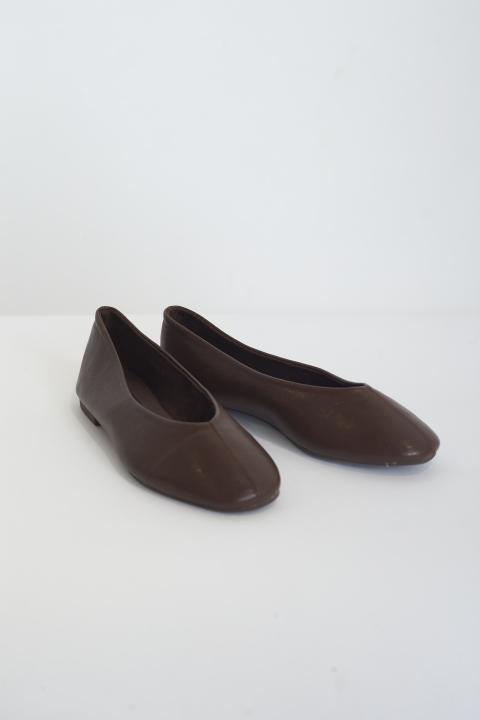 Ballerina punta stondata moro - Autunno - Inverno 2027 | Brend