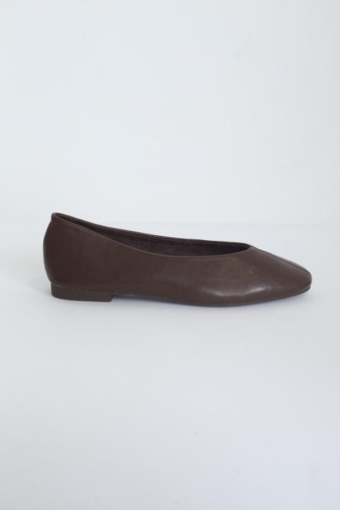 Ballerina punta stondata moro - Autunno - Inverno 2027 | Brend