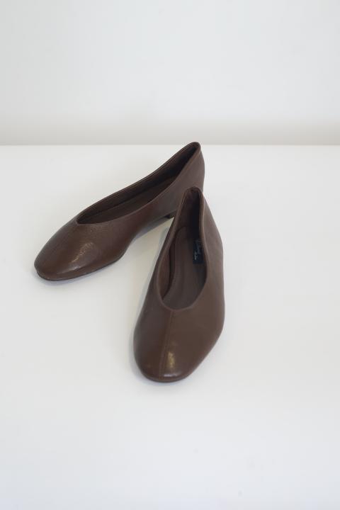 Ballerina punta stondata moro - Autunno - Inverno 2027 | Brend