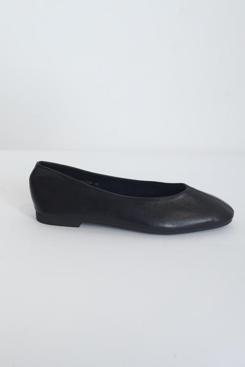 Ballerina punta stondata nero - Autunno - Inverno 2027 | Brend