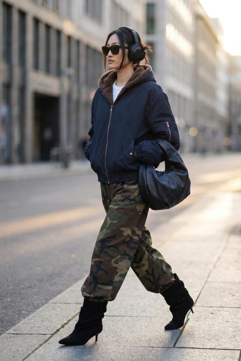 Bomber aviator nero - Autunno - Inverno 2027 | Brend