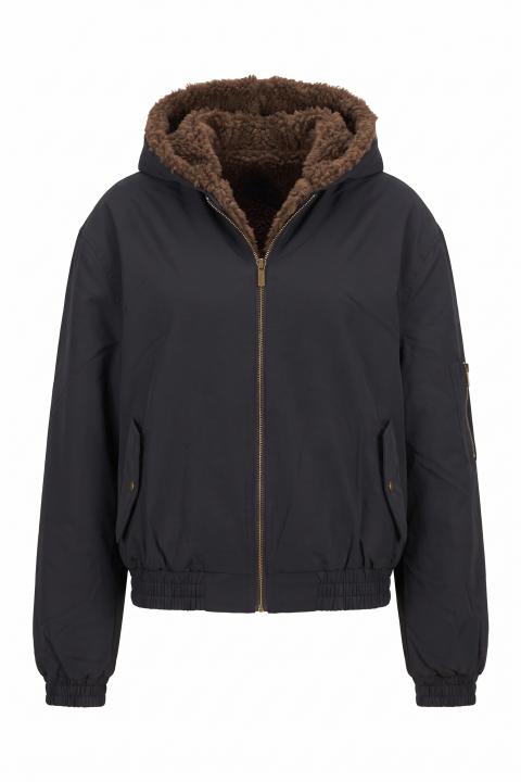 Bomber aviator nero - Autunno - Inverno 2027 | Brend