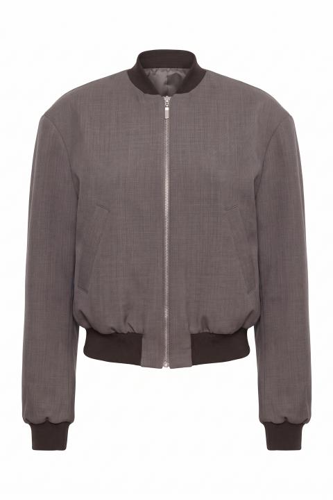 Bomber polsini costina fango - Autunno - Inverno 2027 | Brend